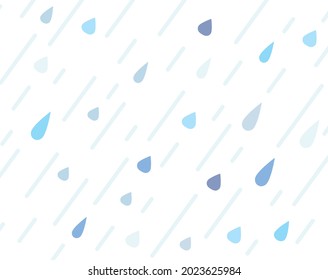 rain drops background - vector illustration