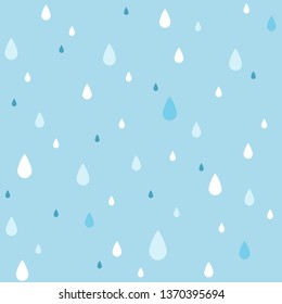 Rain Drops Pattern