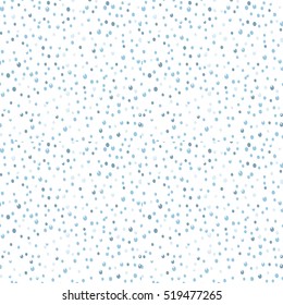 Rain drops pattern vector