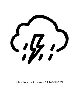 rain drops vector icon