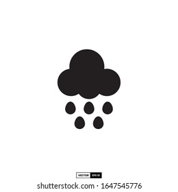 icono de lluvia, diseño inspirador vectorial plantilla para interfaz y cualquier propósito