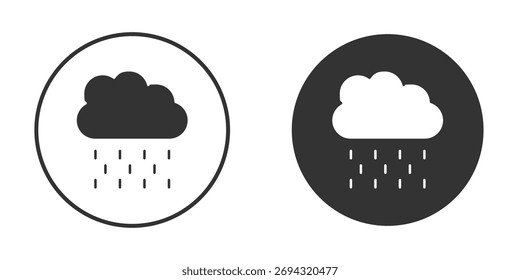 Rain icon doodle vectors, vector illustration