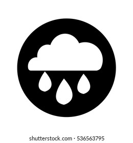 rain icon illustration design