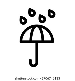 Rain icon illustration design template