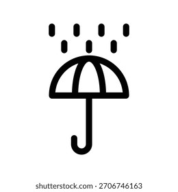 Rain icon illustration design template