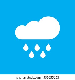 rain icon illustration isolated vector sign symbol