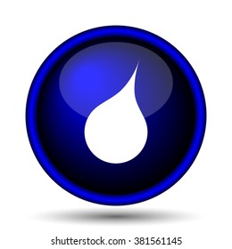 Rain icon. Internet button on white background. EPS10 vector