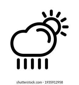 rain icon or logo isolated sign symbol vector illustration - high quality black style vector icons
