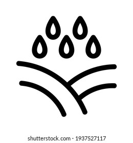 rain icon or logo isolated sign symbol vector illustration - high quality black style vector icons
