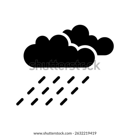 The Rain icon represents precipitation in the form of droplets falling from the sky. It symbolizes renewal, water cycles.	
