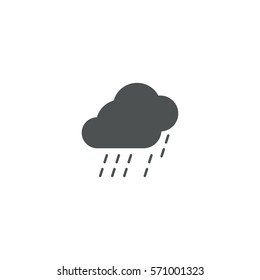 rain icon. sign design