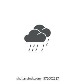 rain icon. sign design