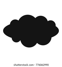 Rain icon. Simple illustration for web