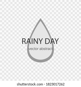 Rain Icon - Stock Vector Illustration