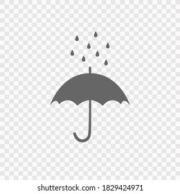 Rain Icon - Stock Vector Illustration