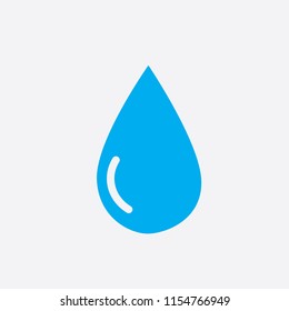 Rain Icon in trendy flat style isolated on grey background. Cloud rain symbol for your web site design, logo, app, UI. Modern forecast storm sign. Weather, internet concept. Vector illustration, EPS10