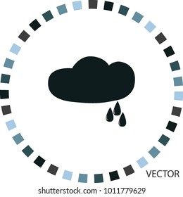 Rain icon, vector design