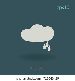 Rain icon, vector design