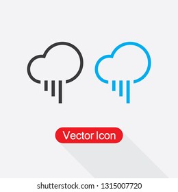 Rain Icon Vector Illustration Eps10