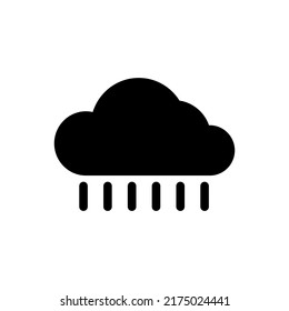 rain icon vector illustration logo template for many purpose. Isolated on white background.