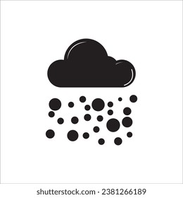 RAIN ICON VECTOR ILLUSTRATION SYMBOL DESIGN