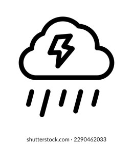 Rain Icon Vector Symbol Design Illustration