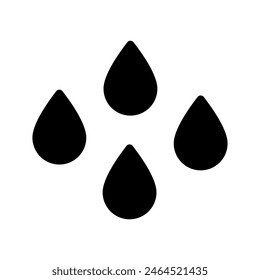 Rain Icon Vector Symbol Design Illustration