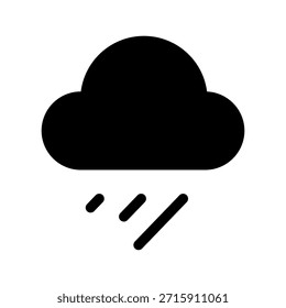 Rain Icon Vector Symbol Design Illustration
