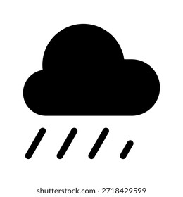 Symbol "Regen" - Vektorsymbol-Entwurfsgrafik