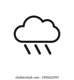 25,539 Cloud and rain outline Images, Stock Photos & Vectors | Shutterstock