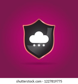 rain icon. weather sign