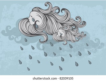 rain illustration