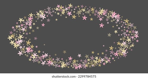 Rain Lily primitive flowers vector illustration. Tiny garden blossom shapes isolated. Hinamatsuri Girl's Day backdrop. Retro flowers Rain Lily rustic bloom. Summer daisies.
