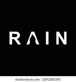 Rain Logo design tempate EPS File