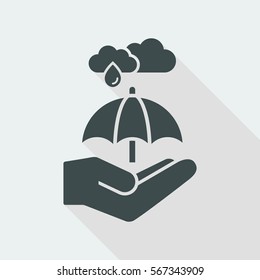 Rain - Minimal vector icon