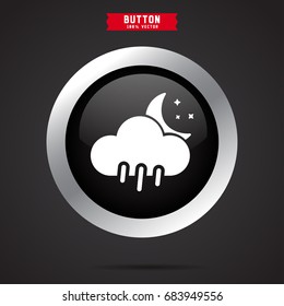 rain and moon icon
