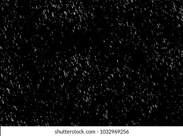 Rain on black. Rain texture. Abstract background. Vector illustration.