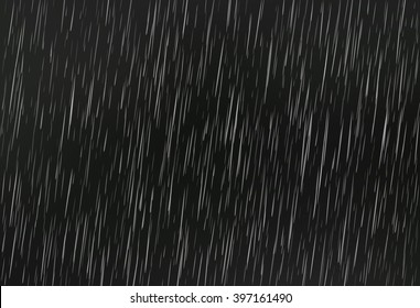 Rain On Black Vector Rain Texture Stock Vector (Royalty Free) 397161490 |  Shutterstock