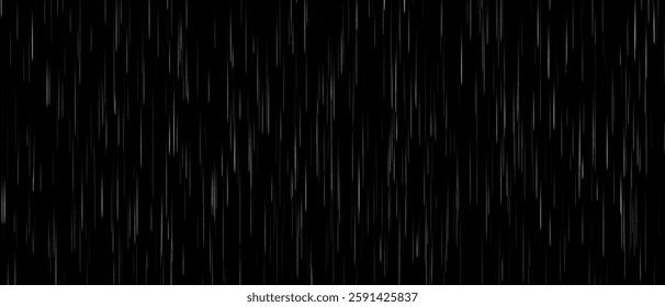 Rain on a transparent background. Storm with rain. Rainy weather. Rain and snow. Rain and hail.