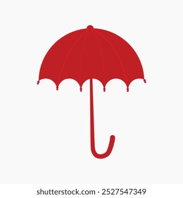 Rain Protection and insurance royalty free vector icon, rainbow umbrella at sunset, Vector umbrella icons, Large open umbrella,
 Yellow umbrella, clipping path, thunderstorm, included,