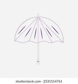 Rain protection and insurance royalty free vector icon, rainbow umbrella at sunset, Vector umbrella icons, open umbrella, vector design,
colorful umbrella isolated on white,  Rain Storm, 