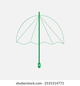 Rain protection and insurance royalty free vector icon, rainbow umbrella at sunset, Vector umbrella icons, open umbrella, vector design,
colorful umbrella isolated on white,  Rain Storm, 