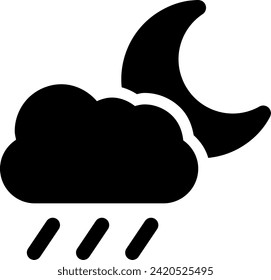 rain raining cloud cloudy night 22048