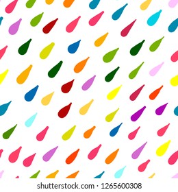 Rain, seamless pattern for your design