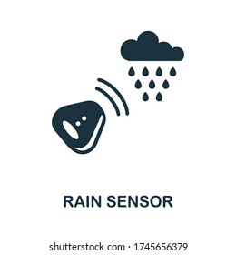 Rain Sensor icon. Simple element from sensors icons collection. Creative Rain Sensor icon ui, ux, apps, software and infographics