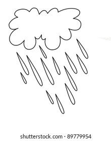 57,339 Rain outline Images, Stock Photos & Vectors | Shutterstock