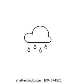 Rain Simple Icon