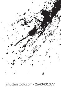 Textura de manchas de chuva com listras de água realistas no fundo branco para projetos úmidos, tempestades ou naturais