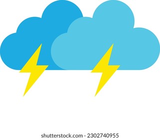 Rain Storm vector icon. Can be used for printing, mobile and web applications.