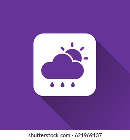 rain and sun icon